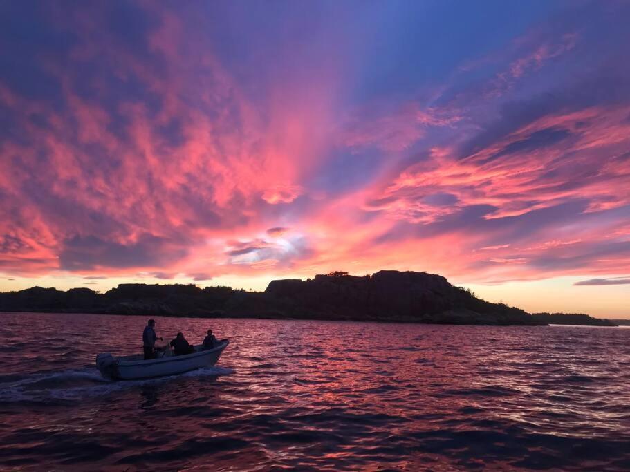 Tjodalyng - Ved Viksfjord - Sokkelleilighet Larvik Esterno foto